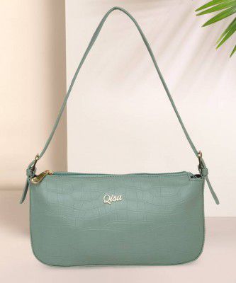 Qisa By Lavie  Green Women Sling Bag