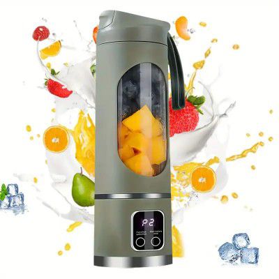 QLECT Portable Blender Electric |10 Blades 3Gears With 1500 Mah Rechargeable Battery
