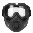 QONETIC Goggle Mask for Men Face Cover Anti Scratch UV Protective Helmet ...
