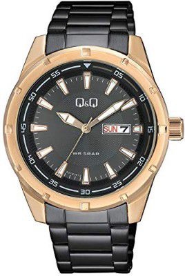 Q&Q Analog Black Dial Mens Watch-A214J412Y