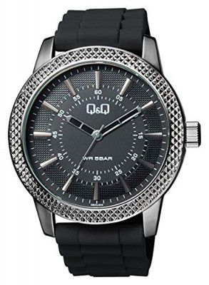 Q&Q Analog Black Dial Mens Watch-QB20J502Y