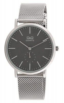 Q&Q Analog Grey Dial Mens Watch-QA96J202Y
