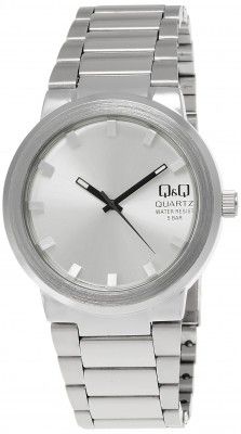 Q&Q Analog Silver Dial Mens Watch - Q544N211Y