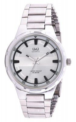Q&Q Regular Collection Analog Silver Dial Mens Watch-Q882N201Y