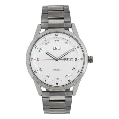 Q&Q Analog White Dial Mens Watch-A210J404Y