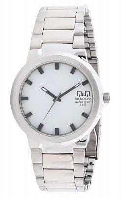 Q&Q Analog White Dial Mens Watch-Q544N201Y