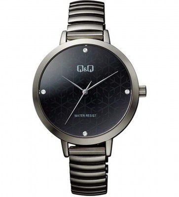 Q&Q Fashion Analog Black Dial Womens Watch-QB49J412Y