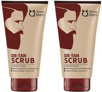 Qraa De -Tan Scrub (Pack of 2) Scrub  (100 g)