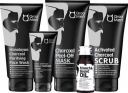 Qraa Men Charcoal Kit : Scrub, Face  (5 Items in the set)...