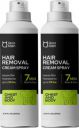 Qraa Men Hair Removal Cream Spray (400 ml, Set of 2)...