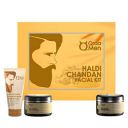 Qraa Men Haldi Chandan Kit for Skin Brightening/Lightening for Oil/Acne/Pimple Control...