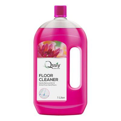 Qssiy Surface Cleaners and floor cleaners liquids, Bathroom Surface Cleaning Liquid, Tiles cleaner 1 Litre (Rose)