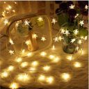 Quace 20 Stars Fairy String Light for Indoor Outdoor Decoration (Small Star)(Pack of 1, Plastic, Led, Battery Powered)...