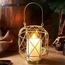 Quace Iron Nordic Hanging Candle Holder...