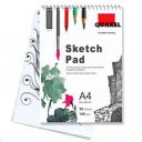 QUAKEL® A4 140Gsm Sketch Book/Artist Pad/Drawing Note/Sketch Pad Book 50 Sheets...