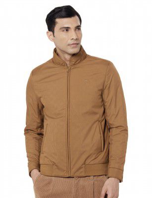 Qube By Fort Collins Men's Regular Fit Lightweight Winter Jacket - Textured Fabric, Warm & Stylish Outerwear