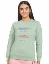 Qube By Fort Collins Women's Cotton Crew Neck Sweatshirt...