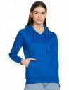 Qube by Fort Collins Women's Fleece Hooded Neck Blouson Sweatshirt...