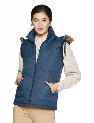 Qube By Fort Collins Womens Quilted Hoodie