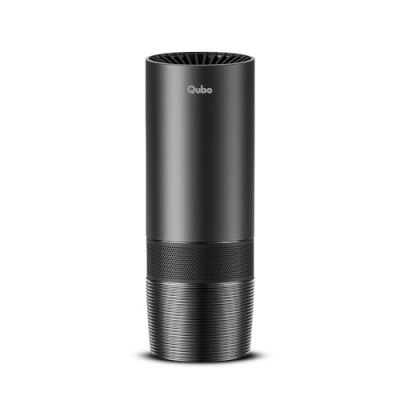 Qubo Car Air Purifier Pro from Hero Group | 3-Layer Filtration | Negative Ion Technology | Pre-filter, HEPA13 & Activated Carbon Filter | Black