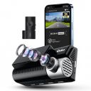 Qubo Car Dashcam Pro 3K | Sony STARVIS 2 IMX675 Sensor | Dual Channel | Hero Group | NightPulse Vision | 5MP UHD Front Wide, 2MP FHD Rear | 3.2" LCD| Built-in GPS, Wi-Fi, Mic|1TB Storage...
