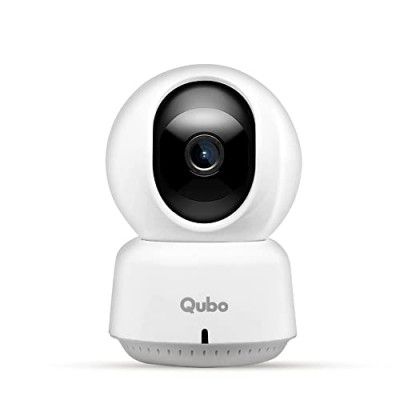 Qubo Smart 360 WiFi CCTV Security Camera for Home from Hero Group Alexa & OK Google