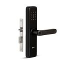 QUBO Smart Door Lock Essential from Hero Group | 5-Way Unlocking | Fingerprint | Pincode | RFID Access Card | Bluetooth Mobile App | Mechanical Key | OTP Access | (Black)...