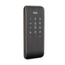 QUBO Smart Rim Lock ULTRA from Hero Group |Ideal for Double Doors | 3-Way Access - Pincode, RFID Access Card , BLE Mobile App |Remote Access Sharing via OTP |Auto Locking |High Strength Bolt | (Copper...
