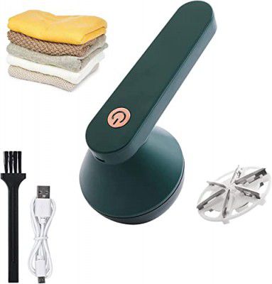 QUDDY Fabric Shaver, Electric Lint Remover, USB Rechargeable Fabric Defuzzer, Reusable Cordless Sweater Shaver can be Used Anywhere, Bobling Remover for Clothes, Wool Pilling Lint Remover.
