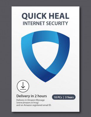 Quick Heal Internet Security - 10 PCs, 3 Years