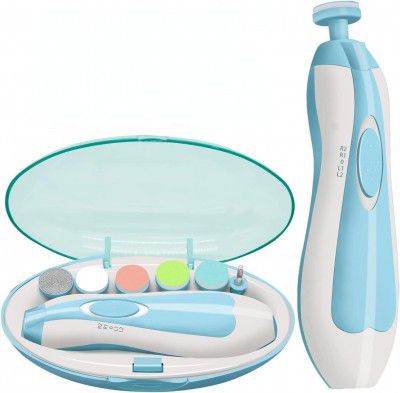 Quisitics Electric Nail Trimmer For Baby (Multi Colour)
