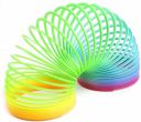 Quntto K.P.N Plastic Magic Spring Rainbow Bouncy Stretchy Slinky Toy ...