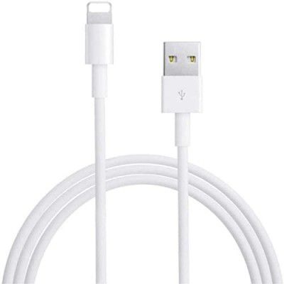 QZIKCY USB to Light ning Fast Charging  iPad Air, Pro, Mini (1 Mtr Pack of 1, White)
