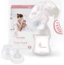 R for Rabbit First Feed Manual Breast Pump for Women - Most Safe and Comfortable Feeding Breast Pump Silicone for Breastfeeding Pump Mother (Pink)...
