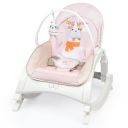 R for Rabbit Rock N Play Baby Rocker with Soothing Music and Vibration, Rocker Chair for Baby, Adjustable backrest Recline Feature, Detachable Toy bar (Cream)...