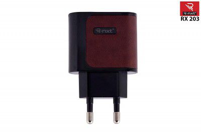 R-NXT RX 203 2.1A Dual USB Adapter (Black)