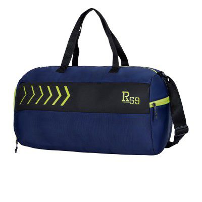 R59 by Harissons Fabio 23L Lightweight Gym Duffel Bag (Navy Blue)