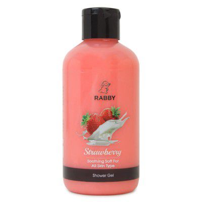 RABBY Strawberry Daily-Use Shower Gel 200ml