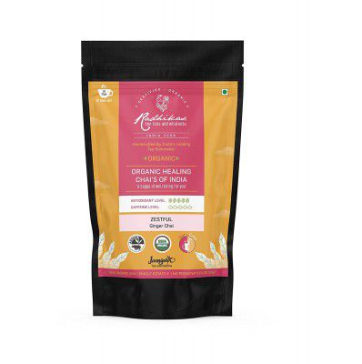 Radhikas Fine Teas and Whatnots - ZESTFUL Ginger Chai 20 Cups (50 gm)