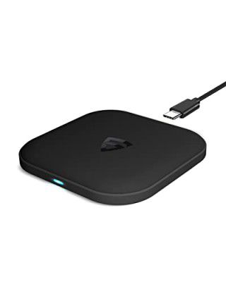 RAEGR Arc One 15W Type-C PD | Qi-Certified Wireless Charger with Fireproof ABS - Black RG10450