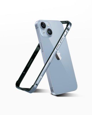 RAEGR Phone Case Compatible with iPhone 15 (6.1-Inch) Sierra Blue RG10482