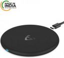 RAEGR RG10121_MII Arc 400 Pro 15W Type-C PD [Made in India] Qi-Certified Wireless Charger with Fireproof ABS Charging Pad...