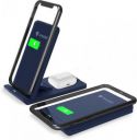 RAEGR RG10137 Arc1100[2-in-1]10W+5W Wireless Charger Foldable Stand Charging Pad...
