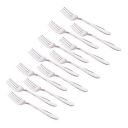 Raffles Dessert Fork, Set of 12, Stainless Steel, 18 cm (Sigma, 17 Gauge)...