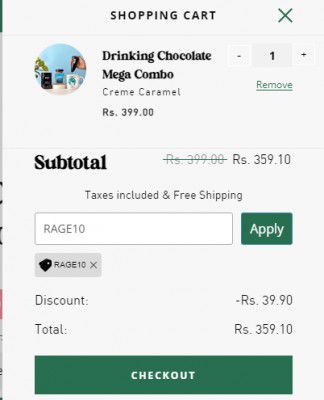 Rage Coffee :  Free Mug + Free Frother @₹359