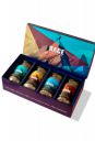 Rage Coffee Ground Coffee Gift Box of 4 Flavours - Hazelnut, Chocolate, Caramel, Butterscotch 50 Gms Each...