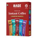 Rage Coffee Instant Freeze Dried Coffee Sachets (Pack of 10) - 5 Flavours ...