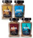 RAGE Gift Box of 4 Flavours - Hazelnut, Chocolate, Caramel, Butterscotch Instant Coffee  (4 x 50 g, Hazelnut Flavoured)...