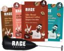 RAGE Silk Blend Assorted Sachets (Pack of 15) + Frother Instant Coffee  (15 x 1.5 g, Assorted Flavoured)...