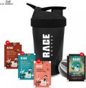 RAGE Silk Blend Assorted Sachets (Pack of 15) + Multi-purpose Shaker Instant Coffee  (52.5 g, Assorted Flavoured)...